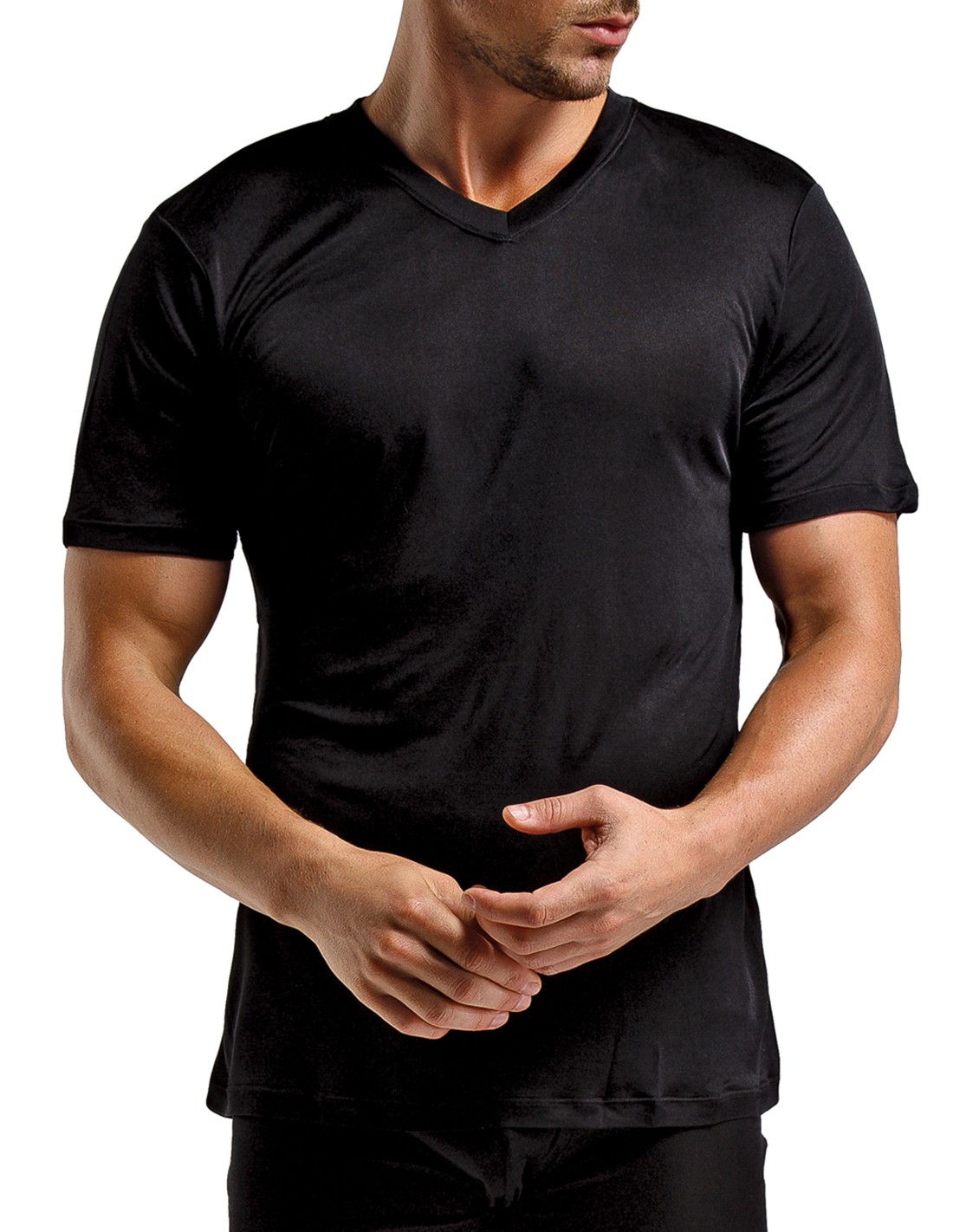 Seiden-T-Shirts f&uuml;r Herren inSilk Seide